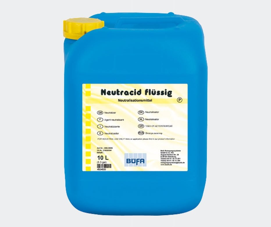 NEUTRACID FLUSSIG, Asit Giderici, Perkloretilenli Sistem için