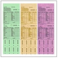 Kuru Temizleme Teslimat Fişi, 1000lik cilt Fiber Etiket, Hydrofix, Fiber Etiketleme