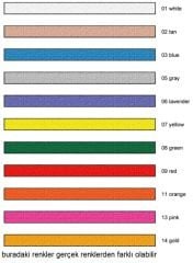 Thermopatch TS4635 (6'lı paket), BEYAZ, Markalama Şeridi, Thermoseal