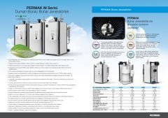 M1000 Permak Buhar Jeneratörü (1000kg/sa)