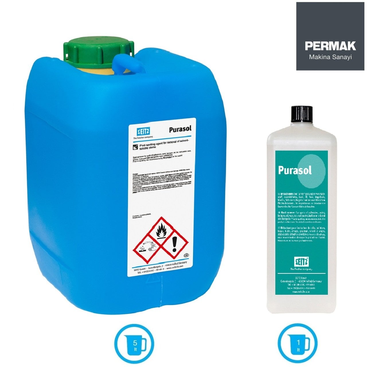 PURASOL -Solventte Çözünen Lekeler İçin Leke Çıkarıcı