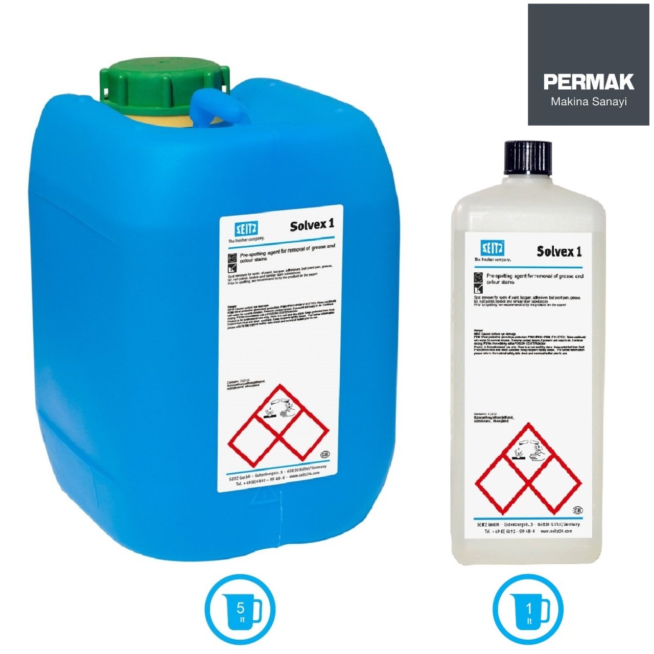SOLVEX 1 - Yağ ve Boya lekeleri için leke kimyasalı (Intense ve Hidrokarbon Solvent)