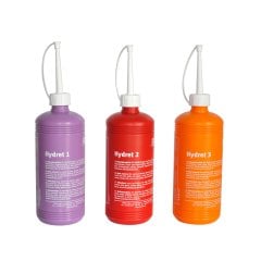 HYDRET 1-2-3 Set- Leke Seti, ön işlem ve nihai işlemleri daha basit hale getirir ve farklı çözücülere göre belirlenmiştir